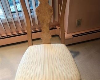 Dining room set includes 8 Drexel Heritage side chairs.