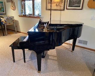 Stunning Kawai Grand Piano. Wow! Is this ever a beautiful piano sure to bring hours of musical joy to any home it graces! 

In very good condition.