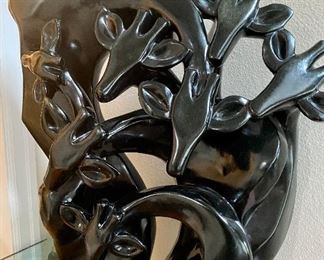 Giraffe Family by Robert Kwechete