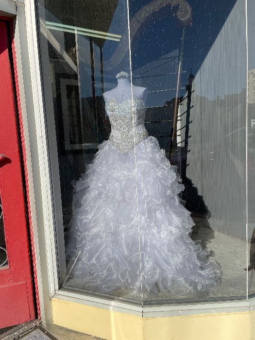 $10 All Bridals,  Quince, Prom, Pageant. 
Store Closing Sale. 
Cash only for this drastic sale. 