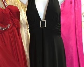 The beautiful simplicity of the little black dress.


