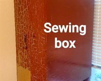 Very cool SEWING BOX