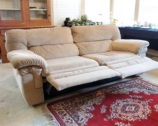 La Z Boy double reclining sofa