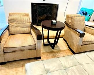 Donghia Custom Upholsteried Chairs