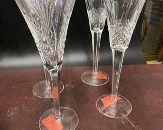 waterford champange glasses