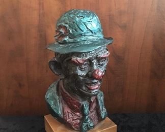 Austin Productions clown bust