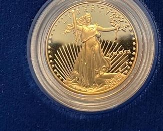 GOLD One Half Ounce AMERICAN EAGLES
