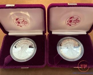 SILVER American Eagle Proof Coins