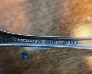 LARGE Set Gorham Sterling SILVER Greenbrier Flatware Set