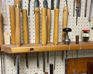 Large Collection of Wood Working Tools