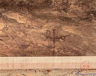 JULES DUFFART (France, 1924 - ) - Oil Painting on Canvas - Still Life