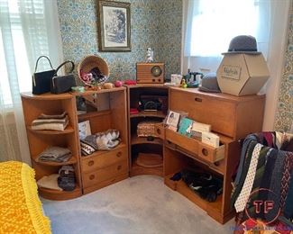 Vintage Modular Desk / Cabinet