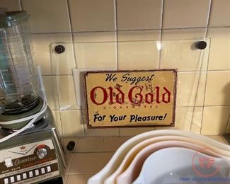 Vintage OLD GOLD Cigarettes 