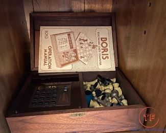 Vintage Boris Electronic Chess Computer