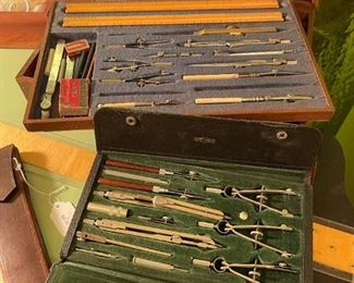Vintage Drafting Tool Kits