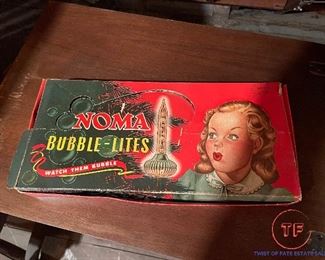 Vintage Christmas BUBBLE LIGHTS
