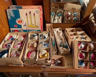 Vintage Christmas Ornaments