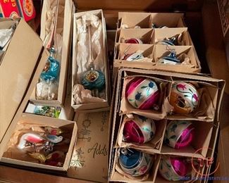 Vintage Christmas Ornaments