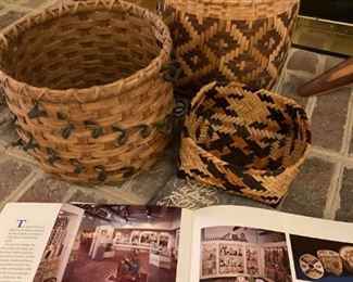 INDIAN WOVEN BASKETS