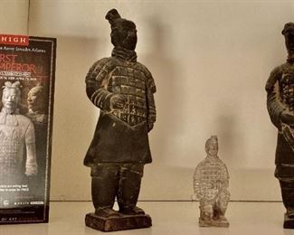 TRIO OF THE BURIED SOLDIERS SCUPLTURES 