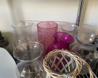 Glass vases