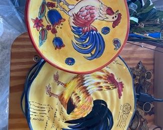 Rooster plates 