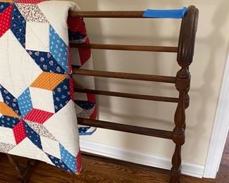 Quilt rack