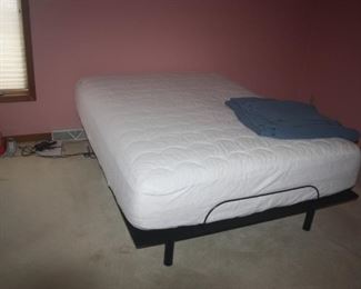 QUEEN BED WITH REMOTE