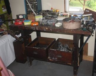 TOOLS AND TOOL BENCH