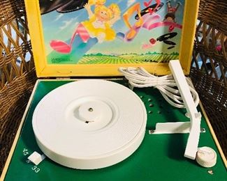 Cabbage patch record player!