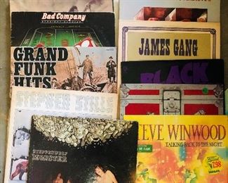 Vinyl from the 60's to the late 70's