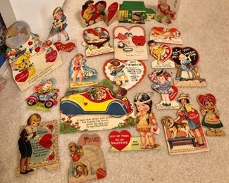 Great collection of vintage valentine cards! Be my Valentine?💗
