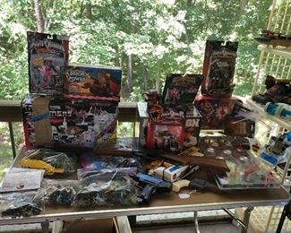 Trans Formers Power Rangers, vintage kids pinball game and more!