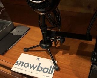 "Snowball" microphone