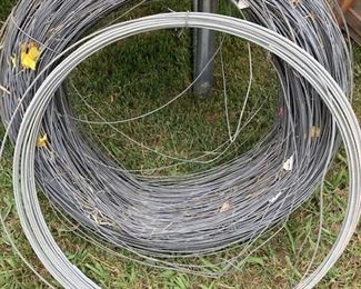 Lots of 14 Gauge Wire. (Great for Fencing)!