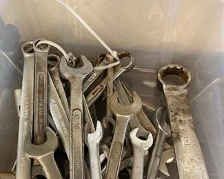 Many Wrenches in Sets and Sizes.
