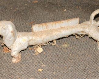 Cast Iron Dog Boot Scraper