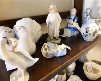 Lladro, Royal Copenhagen.