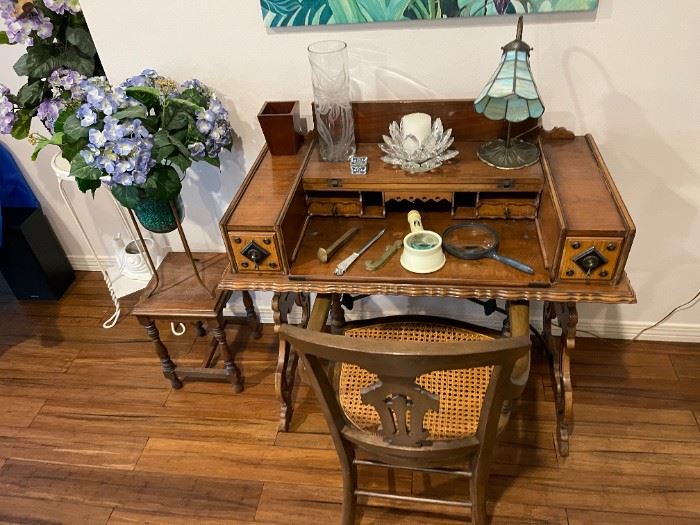 Wonderful antique desk, with drop top.  