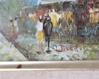 Oil on canvas by Viola