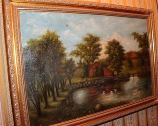 19th century oil on canvas