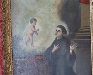 19th century The Vision of a Saint