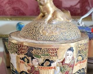 Japanese Satsuma Covered Dish