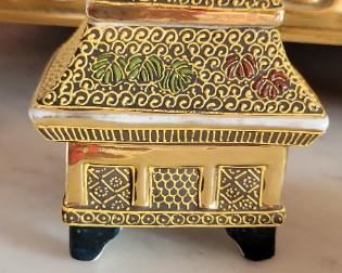 Japanese Satsuma Lidded Box