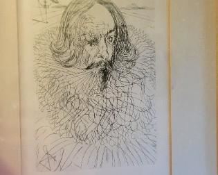 Cervantes by Salvador Dali 