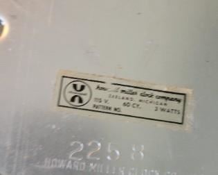 George Nelson & Associates- Howard Miller Clock