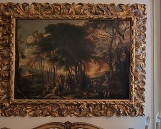 18th century oil on canvas