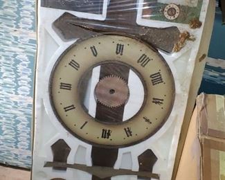 Buco Wooden Switzerland Clock