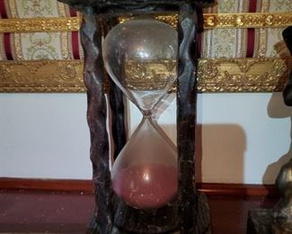 Hand carved Hourglass