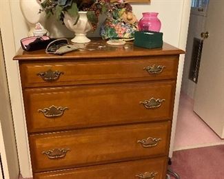 Hard rock Maple chest of drawers (matching pieces available)